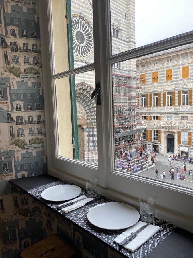 New Apartament In Front Of Genoa Cathedral Exteriör bild