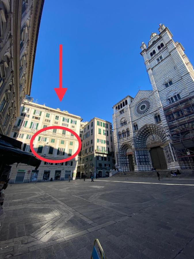 New Apartament In Front Of Genoa Cathedral Exteriör bild