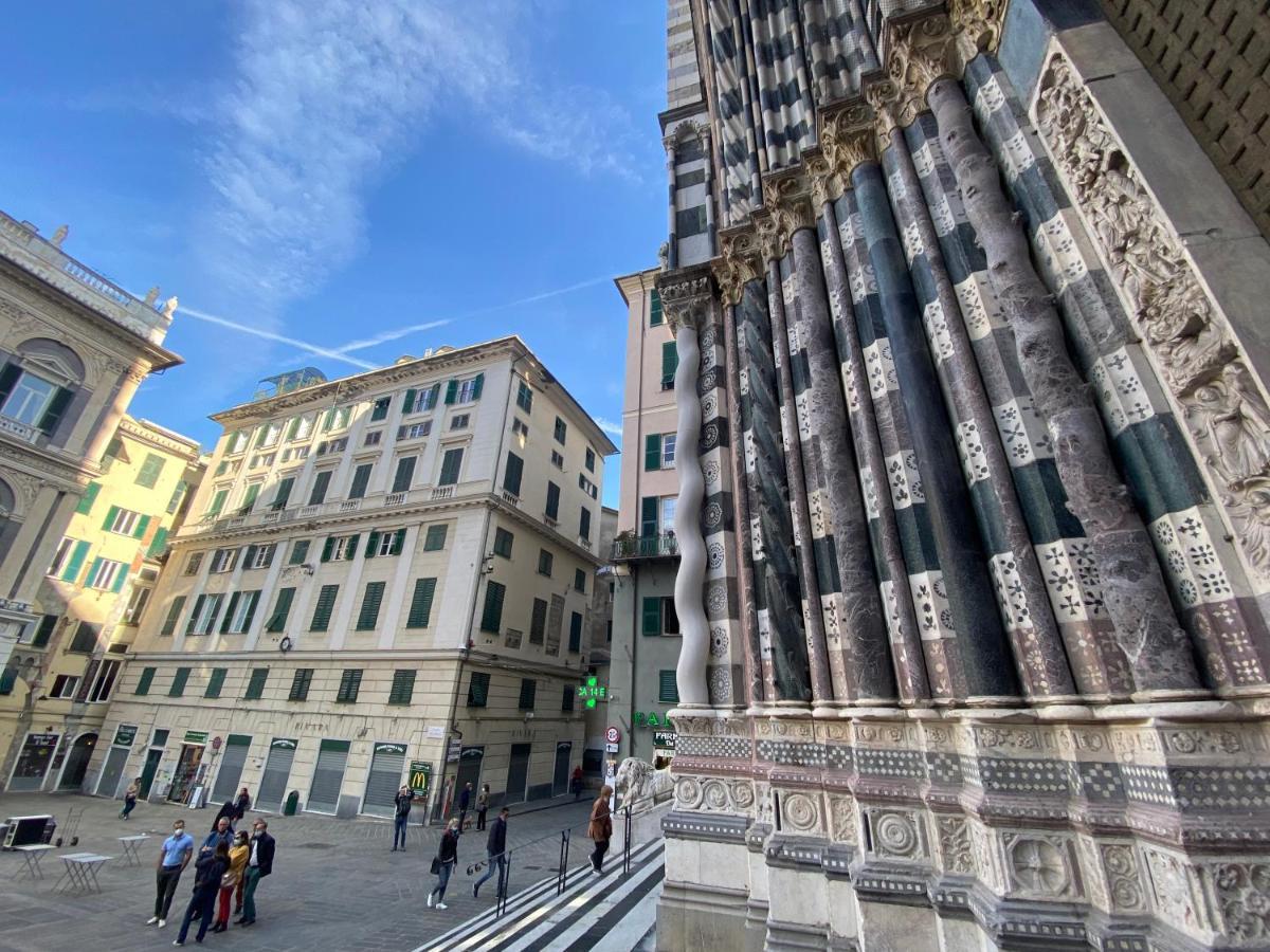 New Apartament In Front Of Genoa Cathedral Exteriör bild