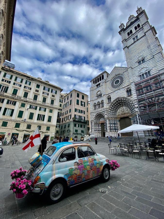 New Apartament In Front Of Genoa Cathedral Exteriör bild