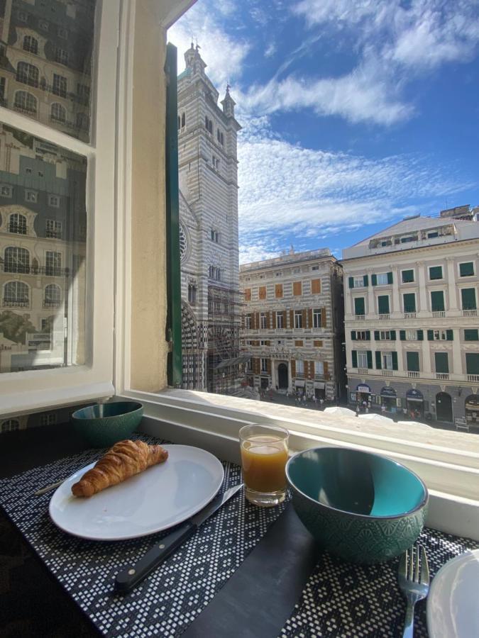 New Apartament In Front Of Genoa Cathedral Exteriör bild